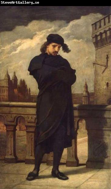 William Morris Hunt Portrait of Hamlet